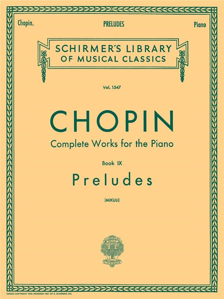 Preludes (Mikuli)